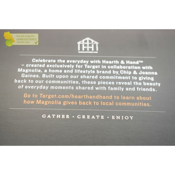 Hearth & Hand with Magnolia Small Metal Pegboard Wall Organizer Set Green/Gold - Picture 3 of 3